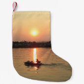 Petite Chaussette De Noël Chao Phraya River Sunset ... Ayutthaya, Thaïlande (Devant)