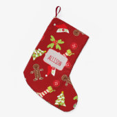 Petite Chaussette De Noël Charme de Noël (Devant (Accrochage))