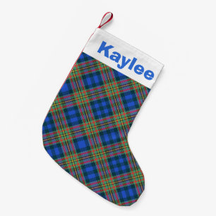 Petite Chaussette De Noël Charme de vacances Clan MacLellan Tartan