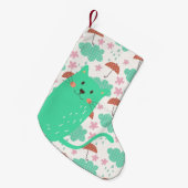 Petite Chaussette De Noël Chats en pluie (Devant (Accrochage))