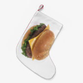 Petite Chaussette De Noël Cheeseburger (Devant (Accrochage))