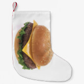 Petite Chaussette De Noël Cheeseburger (Devant)