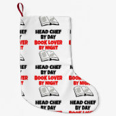 Petite Chaussette De Noël Chef du service Lover (Devant)