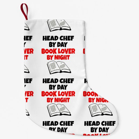 Petite Chaussette De Noël Chef du service Lover (Devant)