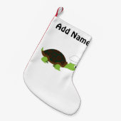 Petite Chaussette De Noël Chef Turtle (Devant (Accrochage))