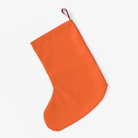 Petite Chaussette De Noël Chèques et tourbillons - rose, orange et crème (Dos (Accrochage))