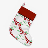 Petite Chaussette De Noël Cher Père Noël, je veux tout ! (Devant (Accrochage))