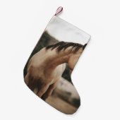 PETITE CHAUSSETTE DE NOËL CHEVAL BROWN (Devant (Accrochage))