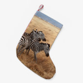 PETITE CHAUSSETTE DE NOËL CHEVAL RACE (Devant (Accrochage))
