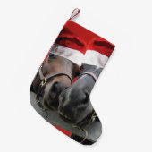 Petite Chaussette De Noël Chevaux de Noël (Devant (Accrochage))