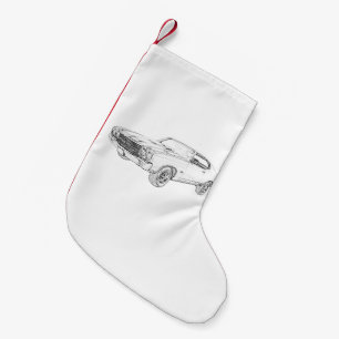 Petite Chaussette De Noël Chevelle de chevet en 1970
