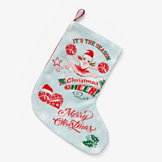 Petite Chaussette De Noël Chevrons (Devant (Accrochage))