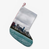 Petite Chaussette De Noël Chicago skylinechicago, skyline, aérien, architect (Devant (Accrochage))