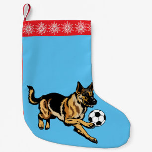 Petite Chaussette De Noël chien de berger allemand