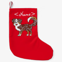 Chien de berger australien rouge de Merle