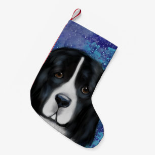 Petite Chaussette De Noël Chien de Terre-Neuve
