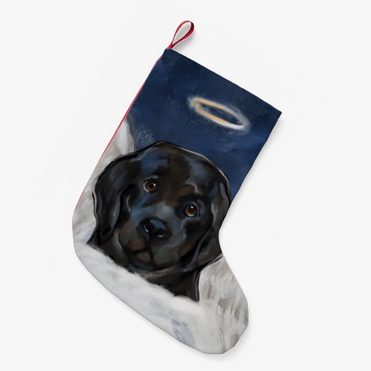 Petite Chaussette De Noël Chien de Terre-Neuve (Devant (Accrochage))