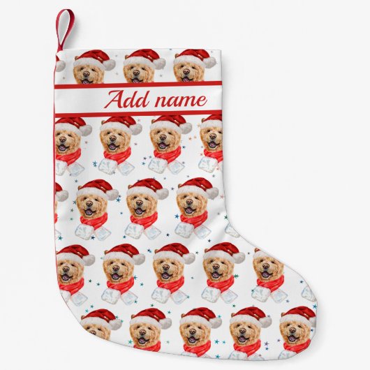 Petite Chaussette De Noël Chow Chow Chow Motif de Noël (Devant)