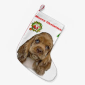 Petite Chaussette De Noël chrétien (Devant (Accrochage))