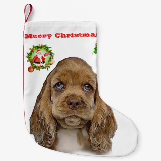 Petite Chaussette De Noël chrétien (Devant)