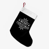 Petite Chaussette De Noël Christmas Stocking (Devant (Accrochage))