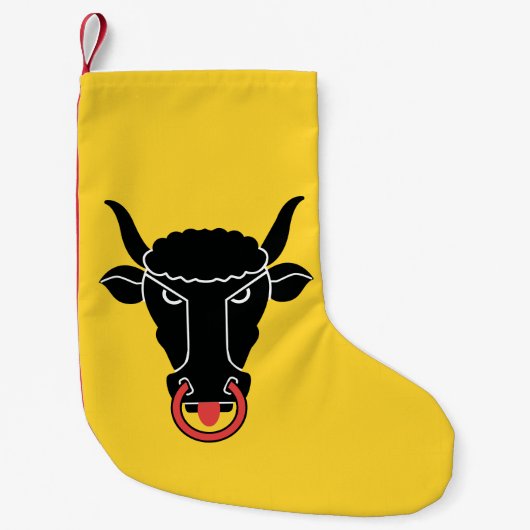 Petite Chaussette De Noël Christmas Stockings with Flag of Uri, Switzerland (Devant)