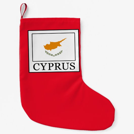 Petite Chaussette De Noël Chypre (Devant)