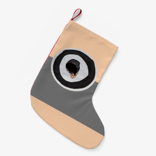 Petite Chaussette De Noël cible déchirures (Devant (Accrochage))