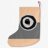 Petite Chaussette De Noël cible déchirures (Dos)