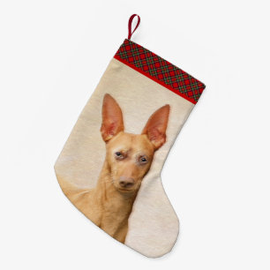 Petite Chaussette De Noël Cirneco dell’Etna Peinture - Cute Original Chien A