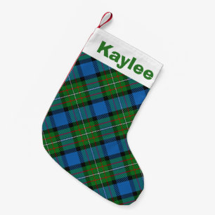 Petite Chaussette De Noël Clan Fergusson Tartan