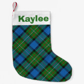 Petite Chaussette De Noël Clan Fergusson Tartan (Devant)
