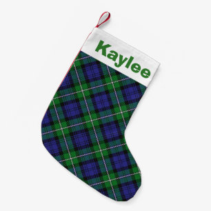 Petite Chaussette De Noël Clan Forbes Tartan
