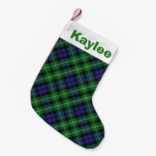Petite Chaussette De Noël Clan Graham Tartan