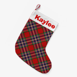 Petite Chaussette De Noël Clan MacFarlane Tartan