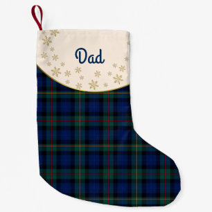 Petite Chaussette De Noël Clan Smith Tartan Plaid Christmas Stocker