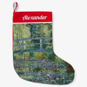 Petite Chaussette De Noël Claude Monet - Le bassin aux nymphéas, Harmonie ve