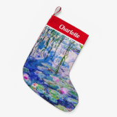 Petite Chaussette De Noël Claude Monet - Nymphéas / Nymphéas 1919 (Devant (Accrochage))