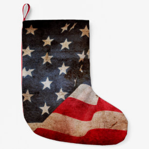 Petite Chaussette De Noël Closeuse de grunge Amérique flagamerica, américain