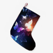 Petite Chaussette De Noël Clowing Night Butterflies (Devant (Accrochage))