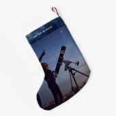 Petite Chaussette De Noël Club d'astronomie spatiale (Dos (Accrochage))
