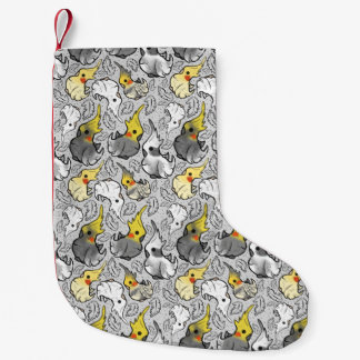 Petite Chaussette De Noël Cockatiles poussiéreux Réservation de Noël