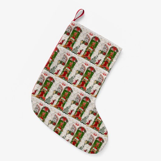 Petite Chaussette De Noël Cocker Spaniel Chien Noël (Devant (Accrochage))