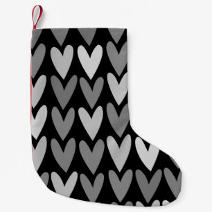 Petite Chaussette De Noël Coeurs 4