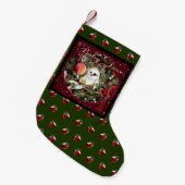 Petite Chaussette De Noël Colombe bébé (Devant (Accrochage))