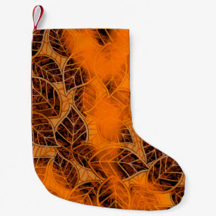 Petite Chaussette De Noël Coloré abstrait motif moderne, abstrait, art, arti