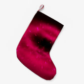 Petite Chaussette De Noël Composition fractale rose Abstraite. Explosion mag (Devant (Accrochage))
