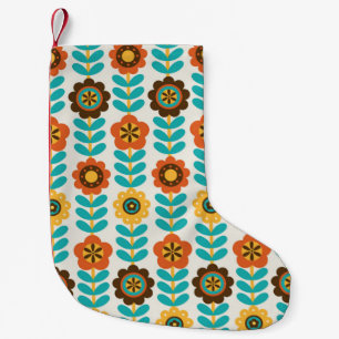 Petite Chaussette De Noël conception florale transparente. illustrations vin