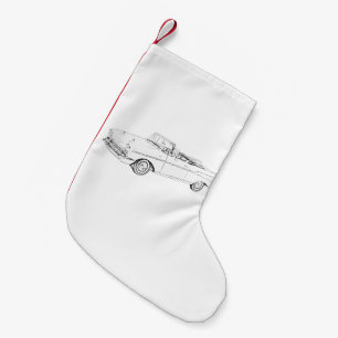 Petite Chaussette De Noël Conversion Chevy Bel Air en 1957
