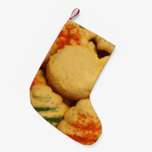 Petite Chaussette De Noël Cookies de Noël avec arroses de sucre